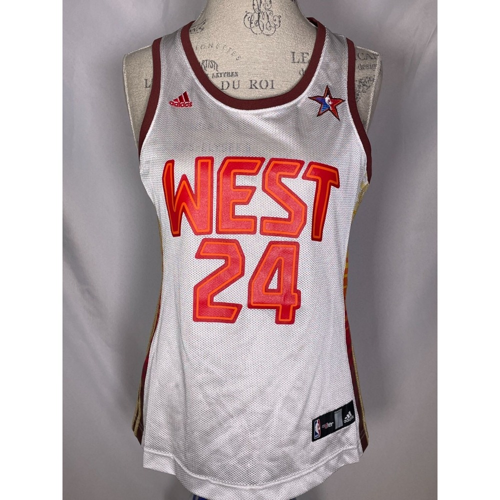 Kobe Bryant #24 Adidas NBA 4Her Lakers All-Star 2009 Jersey Women's MEDIUM